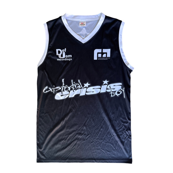 Tyler Cole x Def Jam “Existential Crisis Boy” Promo Jersey – Black & White - Picture 1 of 4